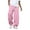 53# Pink, variant on Huankd Men's Baggy Sweatpants Fleece Drawstring Straight Leg Open Bottom Workout Pants with Pockets Black XL