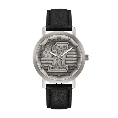 Harley davidson best sale watch leather strap