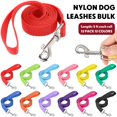 thumbnail image 2 of Correa para perros Hillban de nailon, 12 unidades, 1,5 m, para perros pequeños y medianos, 2 of 7