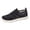 Black, variant on Orthopedic Dress Shoes for Women Mesh Knitted Women's Walking Shoes Adjustable Upper Non- Sole Women's Sneakers Breathable Hands Free Platform Mary Janes Sports Shoes