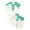 Green, variant on Toddler Girls Outfits Ice Print Short Sleeve Shorts Casual Comfortable Playwear For Kids Daily Outdoor Party Picnic Sets Size 2-3T
