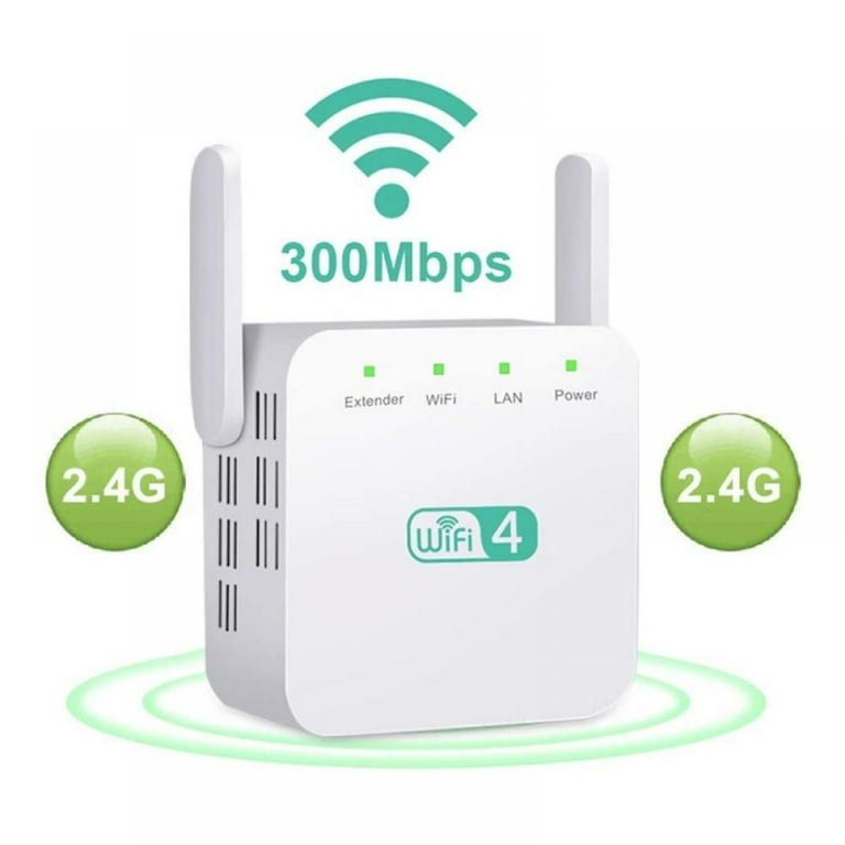 WiFi Range Extender - 1200Mbps WiFi Repeater Wireless Signal Booster, 2.4 &  5GHz Dual Band WiFi Extender 