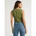 thumbnail image 3 of Sofia Jeans Women's Twill Vest, Sizes XS-XXXL, 3 of 4