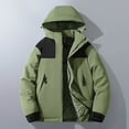 thumbnail image 4 of Mens Jacket Windbreaker Shell Jackets Hooded Zip Up Lightweight Coat for Outdoor Hiking with Pockets (XXL, Green), 4 of 8