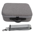thumbnail image 3 of Drone Carrying Storage Bag, Drone Hard Shell Case Portable Impact Resistant Shock Absorbing Gray Wearable With Shoulder Strap For Travel For Accessories, 3 of 8