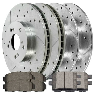 AutoShack Brake Kit Replacement for 2012-2016 Subaru Impreza 2.0L AWD
