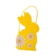 thumbnail image 4 of Suministros para la fiesta de la fiesta del de la Pascua con la bolsa de dulces reutilizables Cesta de conejo de Pascua para el cumpleaños de Amarillo, 4 of 8