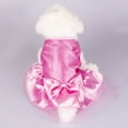 thumbnail image 4 of Sweet Pink Pet Dress Ultra-Soft Lovely Bowknot Dog Puppy Skirt, Ideal for Spring, 4 of 8