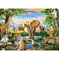 thumbnail image 1 of Rompecabezas de 1000 piezas de animales salvajes, juego de rompecabezas de 1000 piezas, rompecabezas decorativo para el hogar, 1 of 5