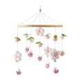 thumbnail image 2 of Sonajeros para cuna de bebé, juguetes Montessori, campana colgante para cama, sonajero de viento para niños y niñas, decoración de techo para recién Rosa, 2 of 9