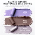 thumbnail image 2 of Set de sombras de ojos LUXAZA Pro Longwear Cream, 3 unidades, Lilac Love, 2 of 7