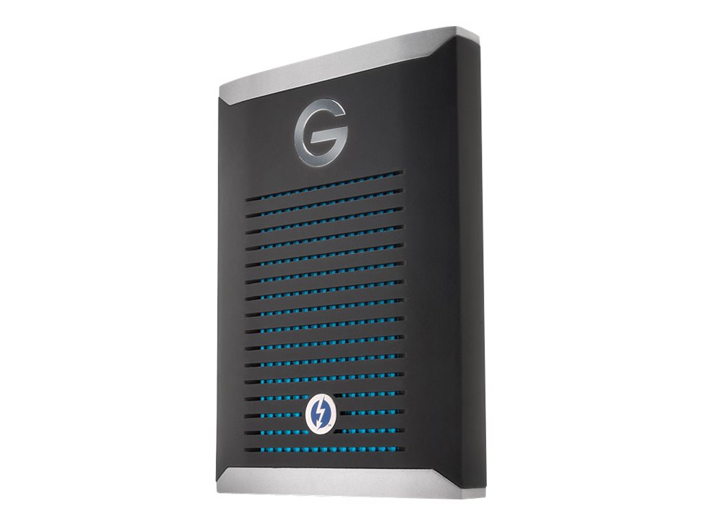 G-Technology 0G10310 500GB G-Drive Mobile Pro Thunderbolt 3 External Solid-State Drive&#44; Black - image 2 of 14