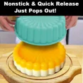 thumbnail image 2 of 1pc 7.8in Reusable Round Cake Molds, Make Delicious Cakes With This Versatile Nonstick Silicone Cake Mold - Perfect For Weddings, Birthdays, And More!, 2 of 7