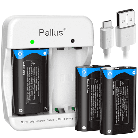 Pallus Lithium Rechargeable Battery Pack for Xbox One / Xbox Series s/x Wireless Controller, 3 Pack Xbox Controller Battery Pack with Charger