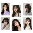 thumbnail image 3 of Fake Invisible Synthetic Bangs Front Fringes Clip In Hair Pieces Air Bangs Fiber Good Hair Styling Accessories Hairpieces, 3 of 9