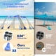 thumbnail image 3 of Toldo para carpa de playa 2PM SPORTS de 3 x 3 m con protección UV UPF50+, 3 of 7