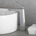 thumbnail image 3 of DAX Brass Single Handle Vessel Bathroom Basin Faucet, Chrome, 3 of 4