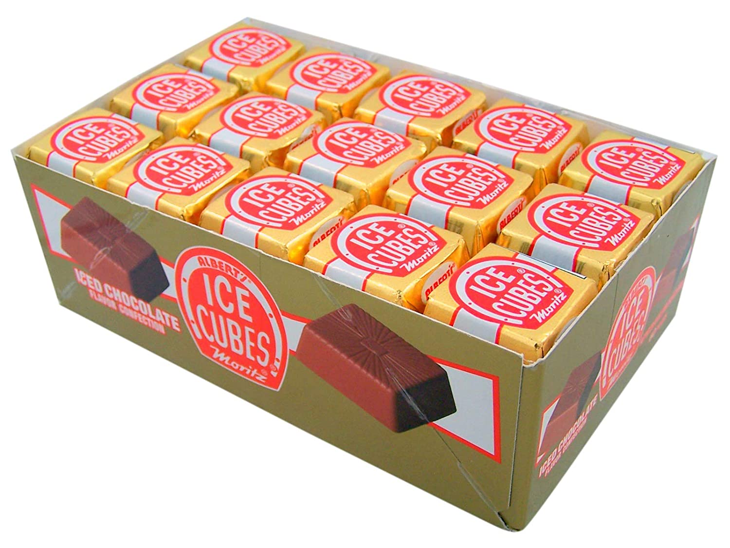 albert's chocolate ice cubes 60 count tray