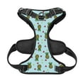 thumbnail image 5 of XMXY No Pull Dog Harness, Pineapple Watermelon Fruit Adjustable Reflective Pet Harness with Oxford Vest, X-Large Size, 5 of 9