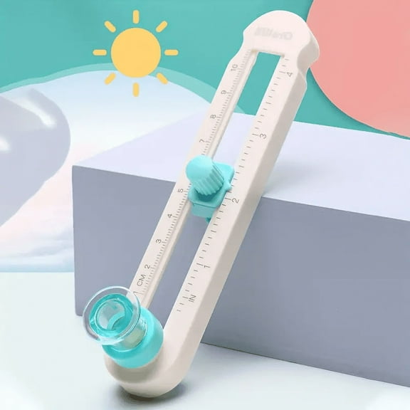 360 °   Adjustable  Circle Cutter - Precision Scrapbooking Tool for Perfect Circular Paper Cuts - Ideal for Craft Enthusiasts