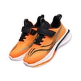 thumbnail image 3 of LIIPEE Girls Sneakers Hook And Loop Strap Closed Toe Non- Soft Sole Mesh Athletic Running Shoes Kids Casual Indoor Outdoor Wear Sneaker,Orange,15-16 Years, 3 of 8