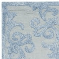 thumbnail image 4 of SAFAVIEH Bella Galena Damask Vines Wool Area Rug, Blue, 2' x 3', 4 of 6