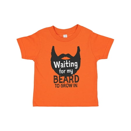 

Inktastic Waiting for My Beard to Grow in Gift Toddler Boy Girl T-Shirt