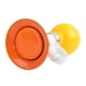 thumbnail image 2 of Bocina de bicicleta para niños, altavoz, sonido fuerte y nítido, de metal para niños y niñas, trompeta, accesorios pequeños para bicicletas, bocina de naranja, 2 of 8