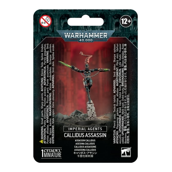 Collectible Warhammer 40k Imperial Agents Callidus Assassin