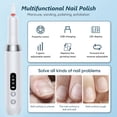 thumbnail image 3 of AJOHBM Electric Nail Drill Machine Cordless Portable Manicure Pedicure Kit for Beginners & Nail Techs, LED Display, 12 Bits 30 Sanding Bands, 3 Gears CW CCW Rechargeable Nail Polishing Set, 3 of 4