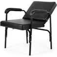 thumbnail image 6 of Artist hand Shampoo Chair Black Salon Recliner Barber Chair Hair Stylist Beauty, 6 of 7