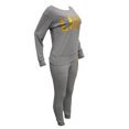 thumbnail image 4 of Itsame Sweatsuits 2pcs Sets for Womens Long Sleeved Sweatshirt and Pants Printed Women Athletic Outfit Sets Gray Size S, 4 of 7