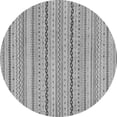 thumbnail image 1 of Ahgly Company Indoor Round Solid Gray Modern Area Rugs, 8' Round, 1 of 4