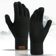 thumbnail image 4 of Winter Gloves Warm Classic Solid Color Touchscreen Gloves Thermal Gloves for Man, 4 of 10