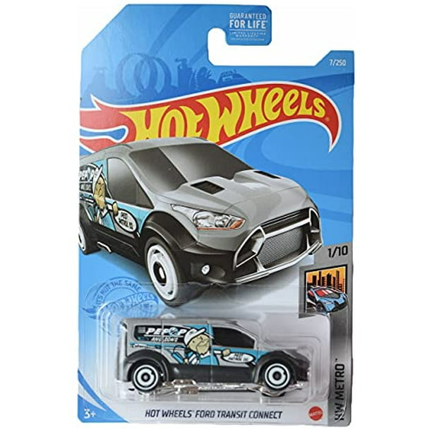 Hot Wheels Ford Transit Connect (Gray) 2021 HW Metro
