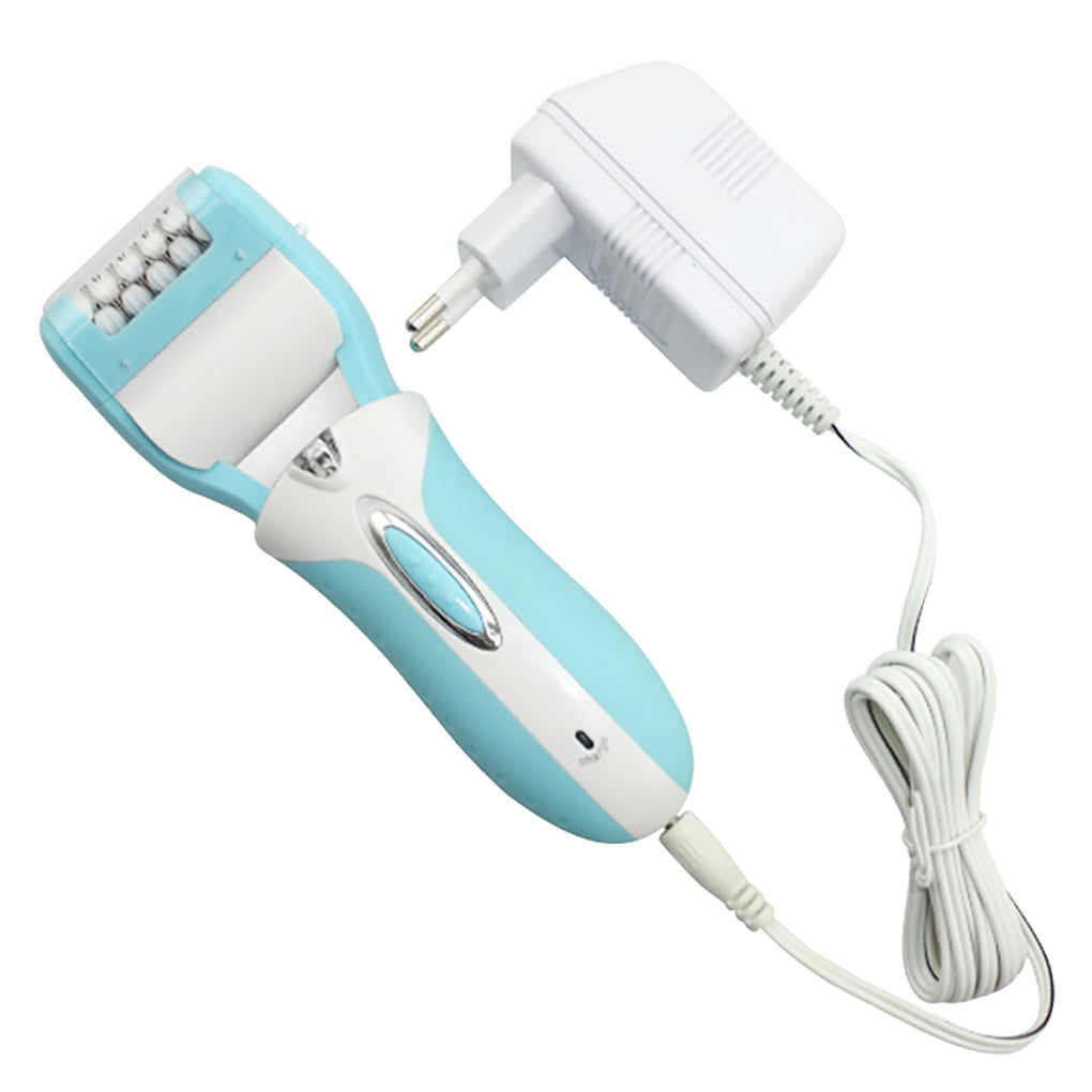 WGE Electric Hair Removal Shaver For Women Hair Pulling Machine?Foot Grinder Grinding Wheel Three Function All-In-One Charge Type Body Hair Device