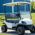 thumbnail image 2 of Pzuqiu Turtle Starfish Golf Cart Seat Covers Lightweight Golf Blanket Golf Cart Accessories Seat Covers Keeps Seat Warm and Comfortable for EZGO TXT RXV Club Car DS, 2 of 7