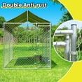 thumbnail image 4 of Heavy Duty Metal Outdoor Large Dog Kennel, Dog Pen With Waterproof And Secure Lock  6'L X 10'W X 7.6, 4 of 9