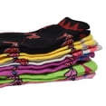 thumbnail image 4 of 6-Pairs Glory Max Women's Assorted Colors Bowknot Design Casual Cotton Crew Socks Size 9-11, 4 of 5