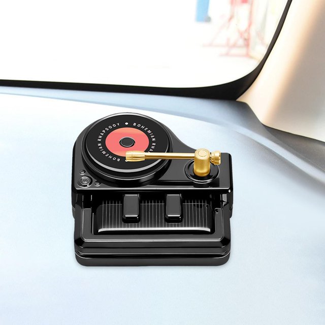 Car Diffuser Auto Rotating Auto Air Purifier for Bedroom Black