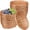 20 Pack 9x6x2.6 Inch Oval, variant on 12 Pack Oval Poly Wicker Basket, 10.6x7.9x2.4 Inch Poly Wicker Bread Baskets, Large Size Gift Baskets for Kitchen, Christmas Gifts, Centerpiece Display, Storing Bread, Fruits, Vegetables, by