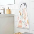 thumbnail image 3 of Yayeee 100% Cotton Hand Towels for Bathroom 16" x 28" Soft Absorbent Kitchen Towel, Pink Easter Eggs, 3 of 7