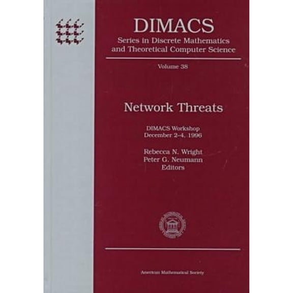 Pre-Owned Mathematical Surveys and Monographs,: Network Threats : Dimcs Workshop, December 2-4, 1996 (Series #38) (Book)