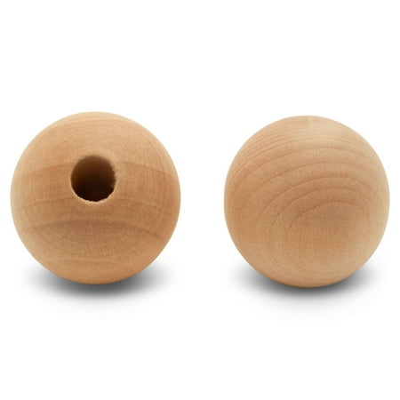 

Wood Dowel Caps 1 inch Diameter with 1/4 inch Hole Pack of 250 Unfinished Dowel Rod Caps for 1/4 inch Dowel Rods For Crafts and DIYers by Woodpeckers