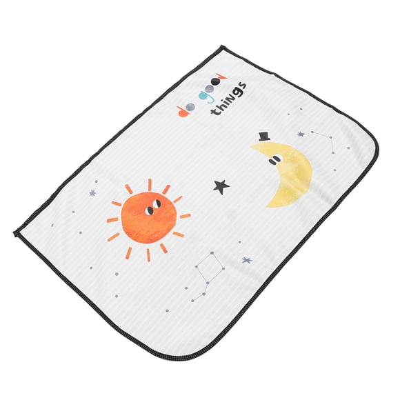 Rideau Pare-Soleil pour Bébé Enfants, Protecteur de Rideau de Fenêtre Latérale de Voiture de Dessin Animé, 3 Couches d'Isolation Thermique et de Protection UV pour Fenêtre Latérale de Voiture