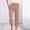Rose Gold, variant on Summer Saving Wycnly on Sale Capris for Women Womens Capris Casual Solid Summer Cotton Linen Drawstring Elastic Waist Cropped Pants Plus Size Loose Button Straight Leg Pocket 3/4 Trousers