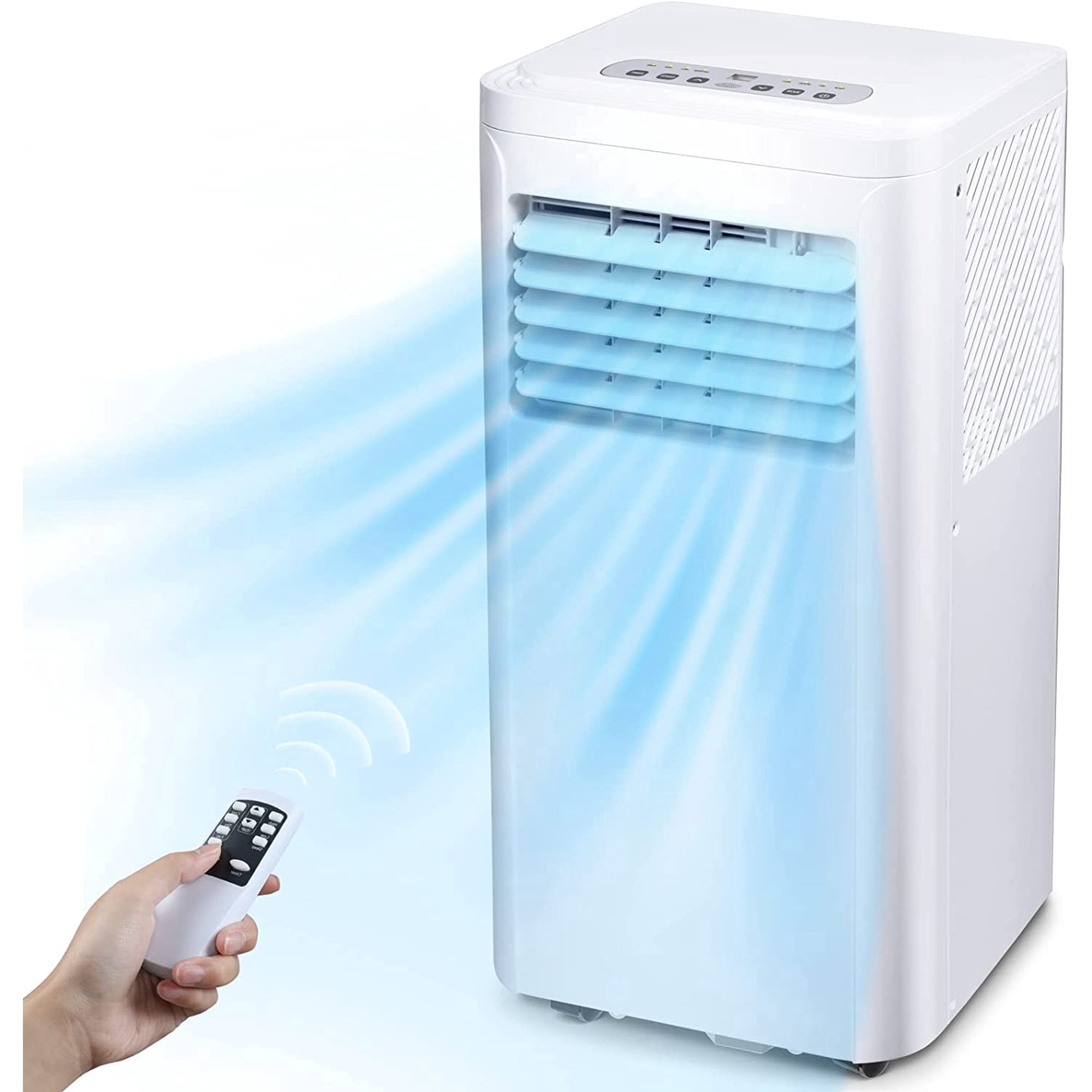 AGLUCKY 5000 BTU (8000 BTU ASHRAE) Portable Air Conditioner, Cools 200sq. ft, 24H Timer, Quiet