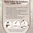 thumbnail image 5 of Decorative Single Rocker 1 Gang Switch Plate for Rustic Log Cabin Cottage Style with Faux Deer Antler Décor Wall Plate, 5 of 8