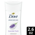 thumbnail image 3 of Dove Advanced Care Women's Antiperspirant Deodorant Stick Lavender Fresh, 2.6 oz, 3 of 10