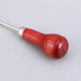 thumbnail image 4 of Minkissy Leathercraft Awl Tool with Light Brown Wood Handle, 1 Pc for Handmade Leatherwork, Crafting, Sewing, and Projects, 4 of 6